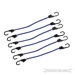 Bungee Cords 400mm - 6 Pack